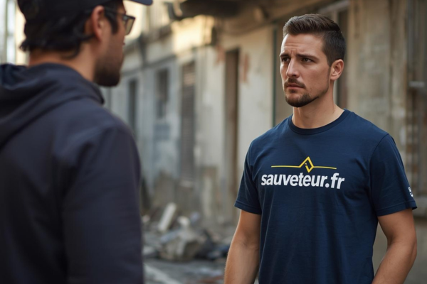 Expulsion de squatteur à L'Île-Saint-Denis